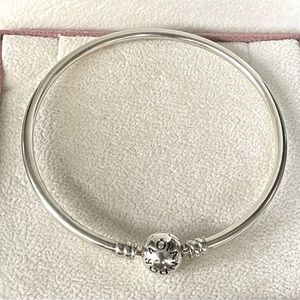 Authentic Pandora Bangle Bracelet 7.5 inches